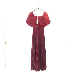 The Clothing Company Maroon Maxi Dress